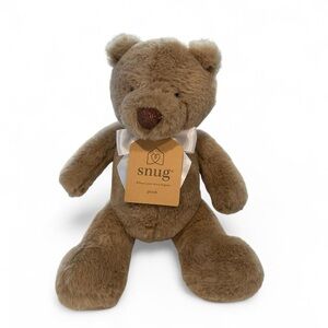NEW Snug Plush Teddy Bear - Tan